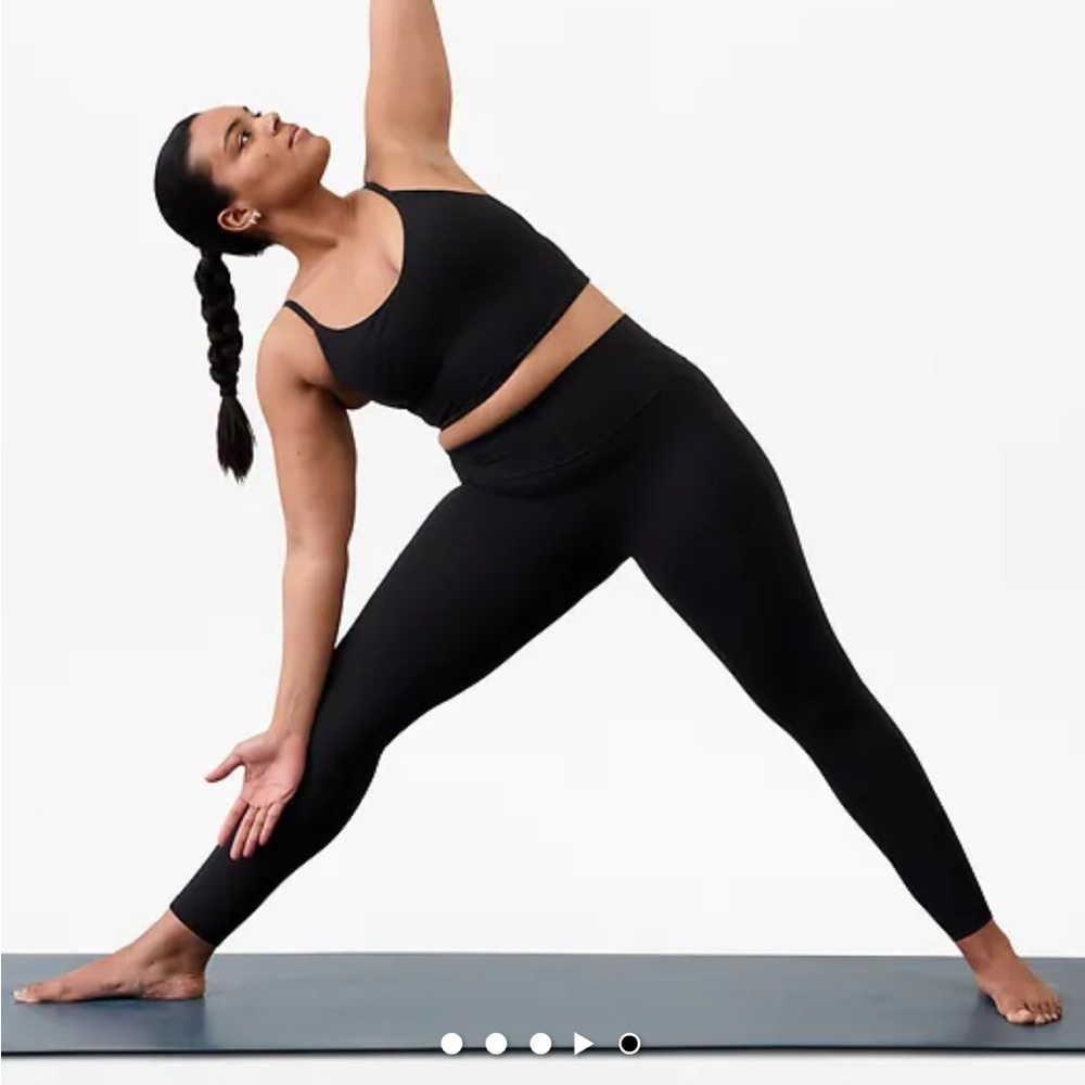 NWOT Athleta Salutation Stash High Rise Rib Legging